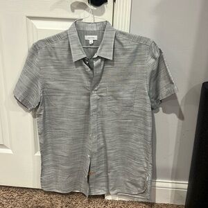 Calvin Klein Men’s Short Sleeve Button Down